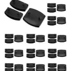 Sängar>36 Delar Ribbotten, Ribbottenstöd för Ribbotten, 24 Delar Ribbotten Ändstycken och 12 Delar Ribbotten Centralt Ben, Ribbottenstöd för Ribba