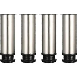 Balkongmöbler>4 Justerbara Ben 150mm Tjock, rostfritt stål