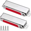DAO Skåp>28 kg Stark Magnetisk Skåpdörrmagnet 2 Delar Rostfritt Stål Magnetiska Skåpdörrspärrar För Möbler Stark Kraftfull Magnet För Låda [DB]