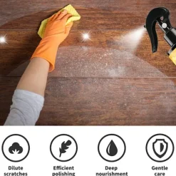 Stolar>120 ml Möbelvaxspray - Återställ Glans, Dimspray för Trämöbler