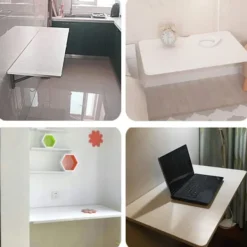 Balkongmöbler>*250 mm Fällbar Konsol, Rostfritt Stål Fällbar Konsol, Väggmonterad Vikbar Hylla Konsol, Max Belastning 150 kg