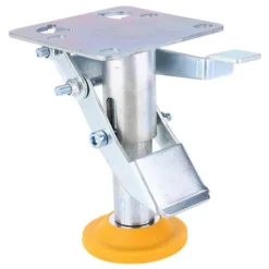 Balkongmöbler>2025 Ny Modell 4~5in Hjul Vagn Bromslås Golvfäste från Manganstål med TPU-dyna 100kg Kapacitet