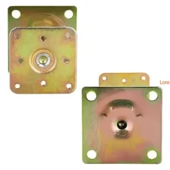 Balkongmöbler>1 Pack Galvaniserat Justerbart Stöd för Stolpar 130-180mm, Hållbart Takfot