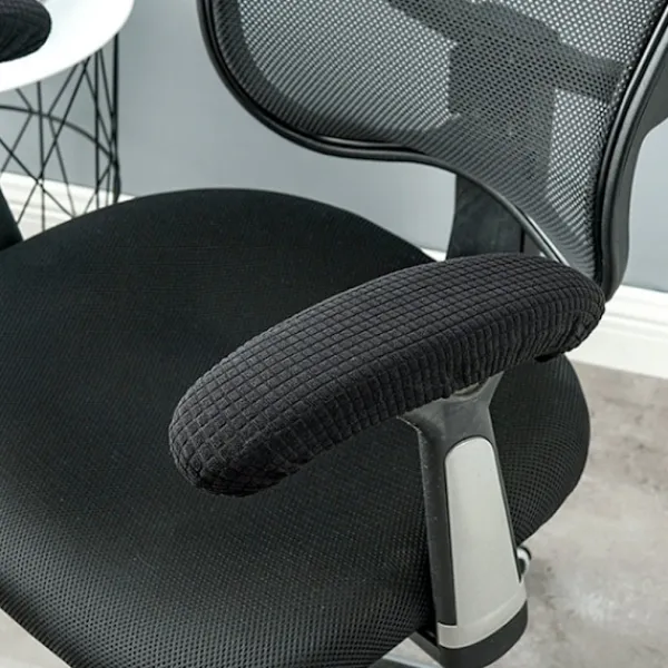 Kontorsmöbler>1 par / 2 st Polyester Avtagbara Slitstarka Maskintvättbara Kontorsstolsarmstödsskydd Smutsavvisande Elastiska Vattentäta Dator Snurrstol