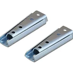 Sängar>2 par 12 cm sänggavel väggfästen, sammanlänkande hängare möbelanslutning, sektionssoffa anslutning i metall för soffa, säng P20250110340