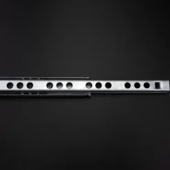 Skåp>1 Par Lådskenor - Lådskenor - Kökslådskenor - Lådskenor - Glidskena - Galvaniserat Stål Delvis Utdragbar Skena H:17mm/B:246mm-FQ-