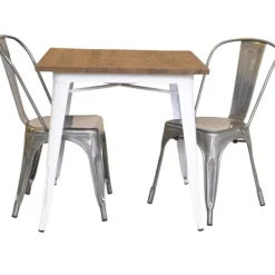 Tusent Matgrupper>495,153 Plåtbord t + 2 plåtstolar galvaniserade