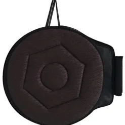 Sittpuffar>360° Roterande Sittdyna, 40 cm Sittdyna för Bil, Vridbar Sittdyna för Äldre, för Hem, Kontorsstolar Röd[D]-XS7- Brun
