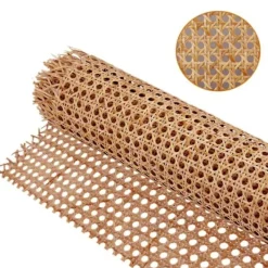 Balkongmöbler>1 Rulle Rattan Nät Utan Gråta Stark DIY Rattan Möbel Dekoration Engineering Nät Rattan Nät För Dagligt Liv 40cm