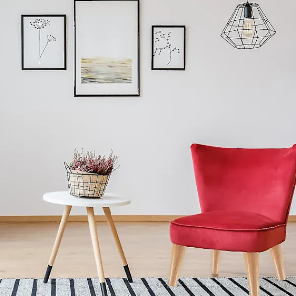 Soffbord>1 set av nordiska stil bordsben möbelben i massivt trä soffbordsskåpsben