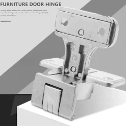 Skåp>1 st 270 Grader Gångjärn Full Öppen Stor Vinkel Skåp Garderob Förtjockning Vikbara Möbel Dörrgångjärn Zinklegering Fast och