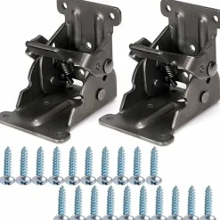 Kontorsmöbler>2 st 90 graders självlåsande fällbara gångjärn, fällbara konsoler, arbetsbänk fällbara stålhyllkonsoler