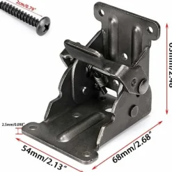 Kontorsmöbler>2 st 90 graders självlåsande fällbara gångjärn, fällbara konsoler, arbetsbänk fällbara stålhyllkonsoler