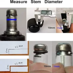 Kontorsmöbler>5 st 10 mm polhjul i gummi för kontorsstolar, ersättningsskydd för parkettgolv