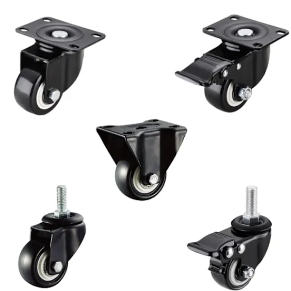 Kontorsmöbler>5 st 3 tum kontorsstolsrullar ersättningshjul med insatsskaft