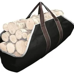 Kistor & Koffertar>1 st Canvas Vedkorg Spis Brasved Förvaring Väska Stor Kapacitet