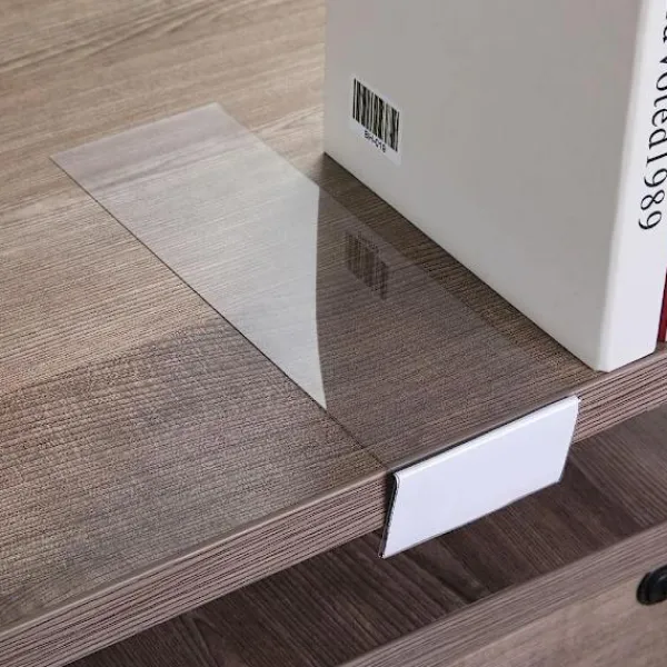 Hyllor>15 st Etiketthållare för Bokhyllor