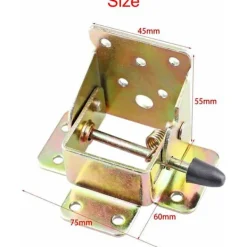 Kontorsmöbler>4 st fällbara bordsben, hopfällbar stödram, självlåsande gångjärn, hopfällbar gångjärnshårdvara för arbetsbänk, fällbara ben, hopfällbar låsbar förlängning | Fyndiq