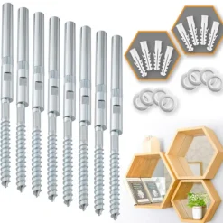 Hyllor>8 st Flytande hyllfäste Hylla Flytande stödfästen