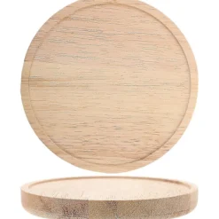 Hyllor>2 st Förtjockad Trä Flytande Hylla, Rund Väggmonterad Hylla, Trä Vägghylla För Diverse Saker