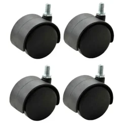Kontorsmöbler>4 st Hjul M8 Kontorsstol Hjul Hemmakontor Möbelhjul Tillbehör