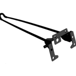 Balkongmöbler>4 st Hårnål Fällbara Bordsben, Svarta Tunga Metall Två Stång Stödben DIY Möbeltillbehör Bänk/Datorbordsben Höjd 51cm..DEBUNS