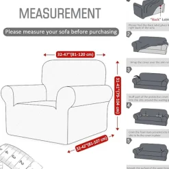 Soffor>1 st Jacquard Stretch Cover Stretch Cover Soffa C