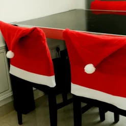 Stolar>10 st Julstolsöverdrag - Juldekorationer för julstolar Stolsdekoration Överdrag för julfest och middag, Juldekoration