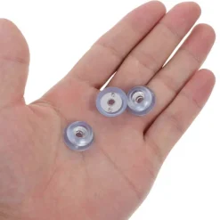 LEIGELE Stolar>20 st Klara Silikonfötter För Skärbräda Halkfria Gummifötter Med Rostfria Skruvar Anti-halk Möbelkuddar Bordsbensgolvskydd (LGL) 1.80X1.80X0.70CM | Fyndiq