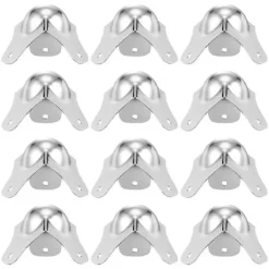 Kistor & Koffertar>12 st Kulhörnskydd Kantförstärkning för Flight Case Flight Förvaringslåda