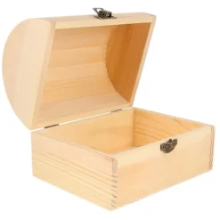 Kistor & Koffertar>1 st Massiv Trä Båge Design Förvaringslådor Presentaskar Skattkistor (Stor)