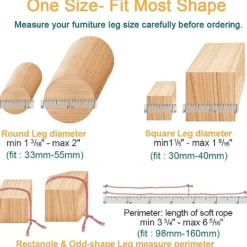 Stolar>16 st möbelbensskydd för trägolv, silikonfiltfötter halkfria, fritt rörliga bordsbensöverdrag, pallbenskydd