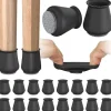 Stolar>16 st möbelbensskydd i silikon, golvskydd för att skydda golv, möbeltassar i filt, halkfria skyddsunderlägg