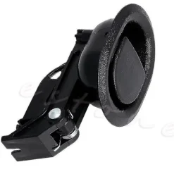 Soffor>1 st Oval Recliner Soffa Stol Släpp Spak Handtag Svart Hårdplast Ny