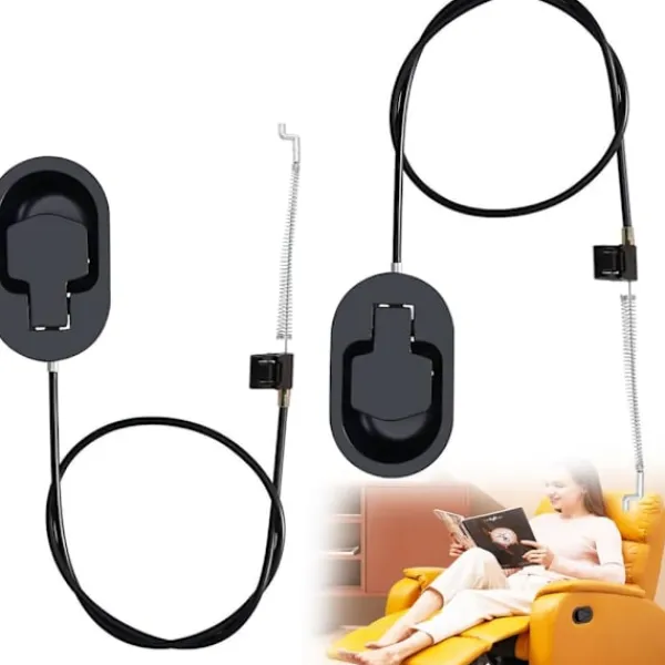 Fåtöljer>2 st Recliner Släpphandtag Universell Soffa Stol Reclinerhandtag Ersättningsdelar Dra i Stolsläpphandtaget för Ashley och Major Recliner Soffa