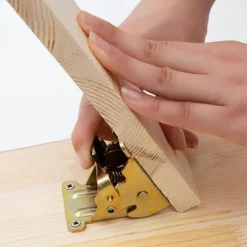 unbranded Balkongmöbler>4 st självlåsande gångjärn med stark bärighet, järn, vikbara gångjärn, bordsben, fästen, vikbara verktyg, Jikaix