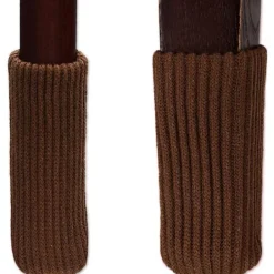 Stolar>20 st Stickade Ull Möbelstrumpor Stolsbensstrumpor Möbelglidare som Skyddar Hårdträgolv från Repor Strumpor