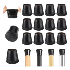 Stolar>20 st Stolsfötter, Elastiskt Stolskydd i Filt, 14-20mm Stolsstämplar för att Skydda Bordsbenen och Undvika Ränder på Golvet (bla