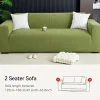 Soffor>1 st Stretchigt All-Over Sofföverdrag, Halkfritt, Djurvänligt, Maskintvättbart, Modern Jacquarddesign för Kontor & Vardagsrumsinredning, Grön, Kontorsdekor | Fyndiq