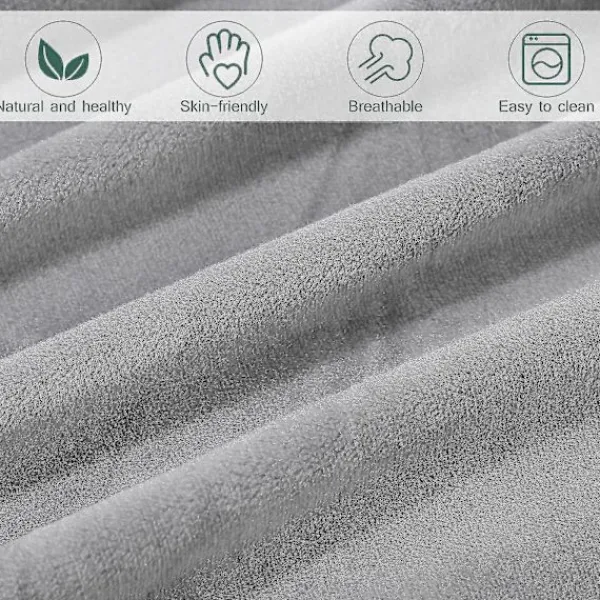 DMstore Soffor>2 st Universal Soffa Armstödsöverdrag Elastiskt Armstödsskydd Enfärgad Armstödsskyddstyg (grå)BY