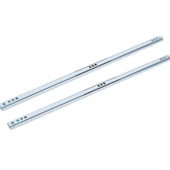 Skåp>2 st 450x17mm Stål Kulskena Lådskena Skåp Garderob Hårdvara Tillbehör