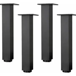 Småbord>4 ställbara möbelben i aluminiumlegering, soffbord