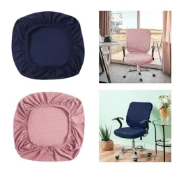 FMYSJ Kontorsmöbler>2 stycken kontorsstolsöverdrag i elastiskt material, utdragbara sätesöverdrag för (FMY)