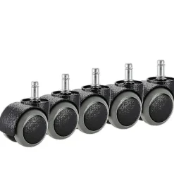 Kontorsmöbler>5 svängbara stolsrullar, lämpliga för IKEA-stolar (11 mm x 22 mm)