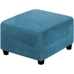 Pallar>27-32 tum Fyrkantig Pall Fotpall Låg Överdrag Soffa Pallskydd Dammtät Utrustning Möbelserie