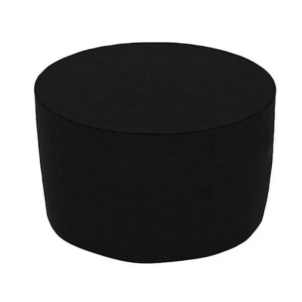 9484896357638 Sittpuffar>128 x 71 cm runt trädgårdsbordsskydd, vattentätt trädgårdsmöbelskydd, 210D Oxford-tyg runt utomhusbordsskydd