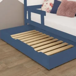 BENLEMI Sängar>120 x 180 sänglåda med BUDDY sängbotten - marin