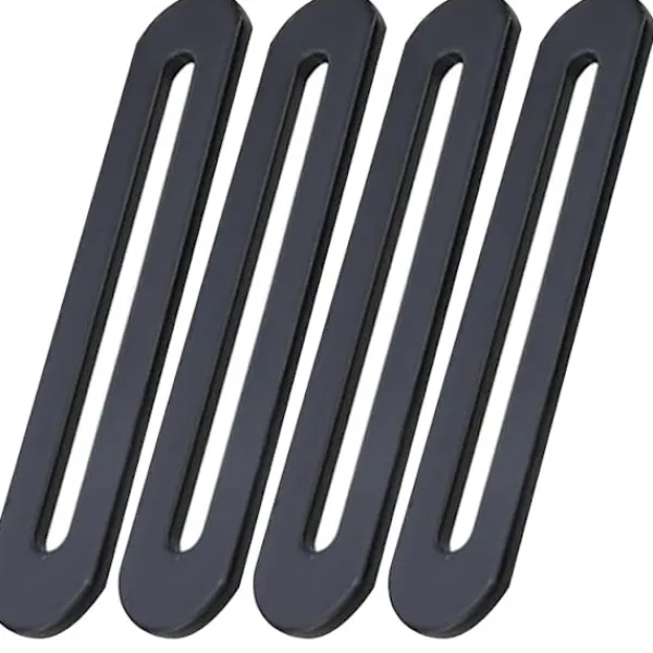 Balkongmöbler>155 x 19mm Fästben Svart Rostfritt Stål Fästben Monteringsben för Reparation Koppling Möbelbeslag 4st (4, 155*19mm)