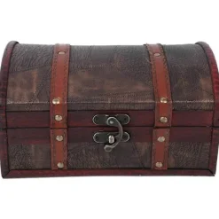 Kistor & Koffertar>Antik Förvaringslåda Trä Antika Hantverk Samlarobjekt Tillbehör för Rekvisita / Smycken Utan Lås