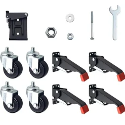 Kontorsmöbler>Arbetsbänksrullset med infällbara hjul